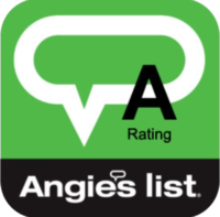 Angies List A rating logo