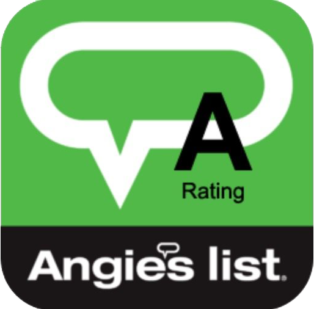 Angies List A rating logo