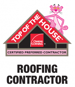 Owens Corning Top Of The House Logo